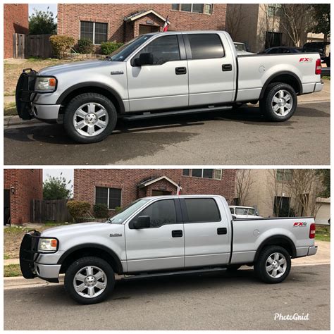 f150 2 inch leveling kit before and after